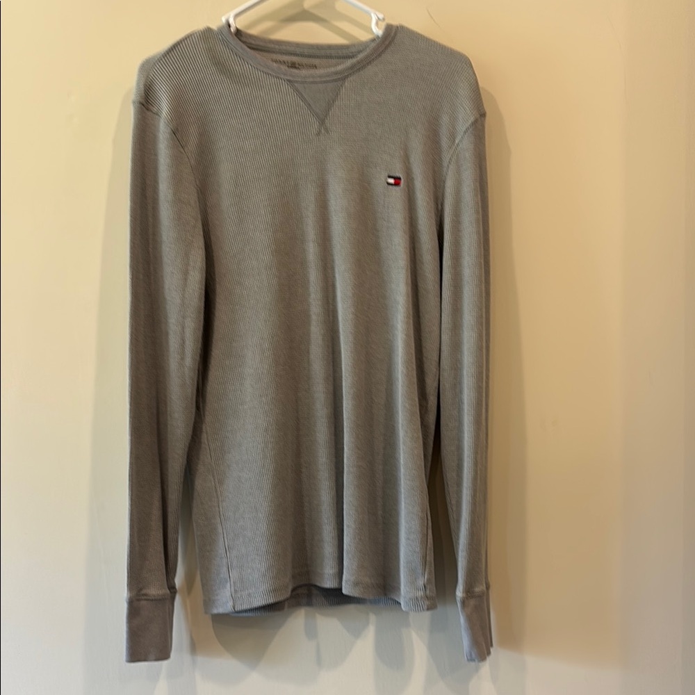 Tommy Hilfiger Gray Long Sleeve Shirt
